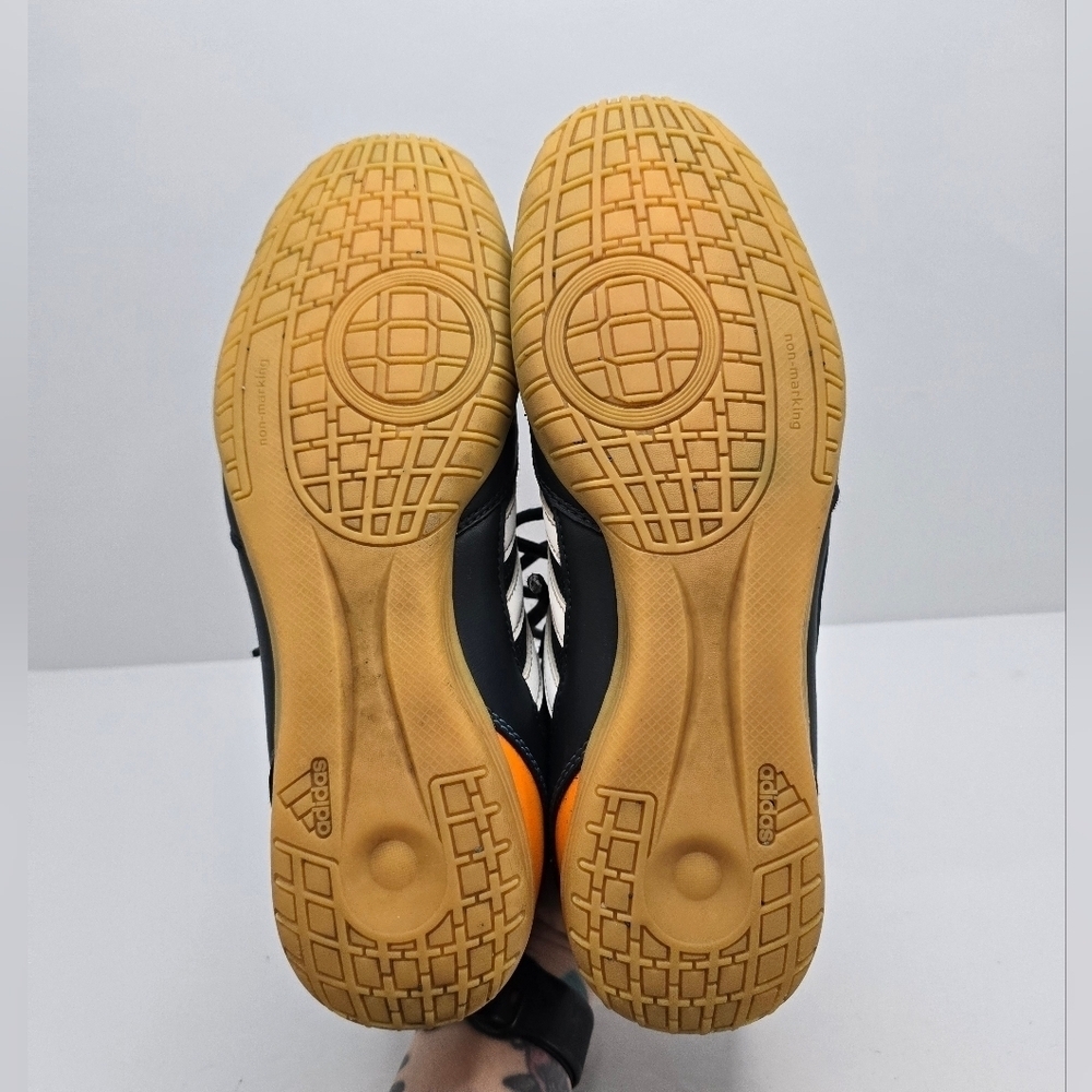 Adidas | Super Sala navy leather sporty Blokecore soccer sneakers | WMS 9 - Picture 12 of 12